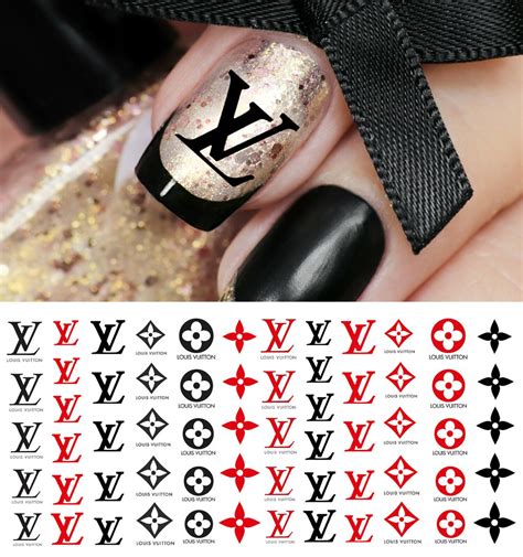 louis vuitton nails tumblr|louis vuitton nail decal.